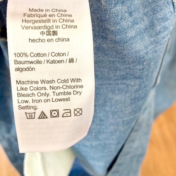 J. Crew Chambray Shift Dress - Picture 9 of 10